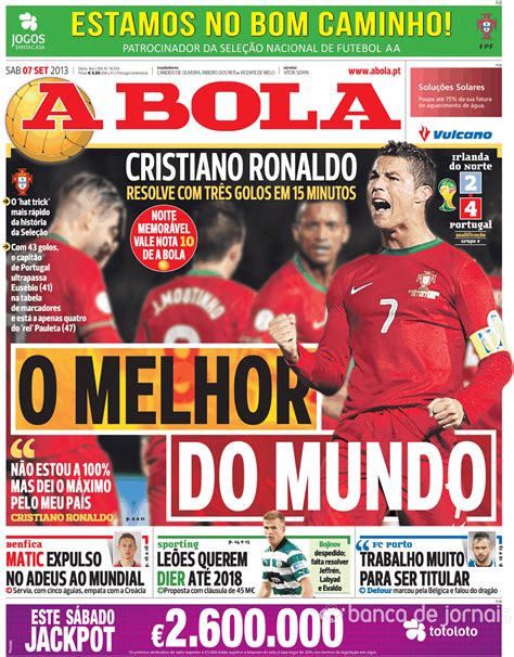 jornais desportivos portugueses de hoje